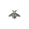 Vintage Men's Bee Brooch Pin: Dual-Use Lapel Accessory for Suit or Shirt, Unisex Silver