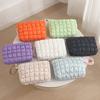 Women Padded Makeup Bag Large Capacity Quilted Cosmetic Pouch Solid Color Makeup Organizer Clutch for Travel Vacation Business Trip