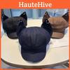 Stylová čepice s kočičími oušky s ochranou proti slunci pro venkovní sporty a běžné nošení