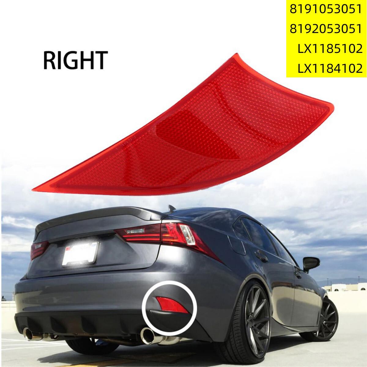 1 шт. Правый задний отражатель бампера для Lexus 2014-2015 IS250 2014- IS350