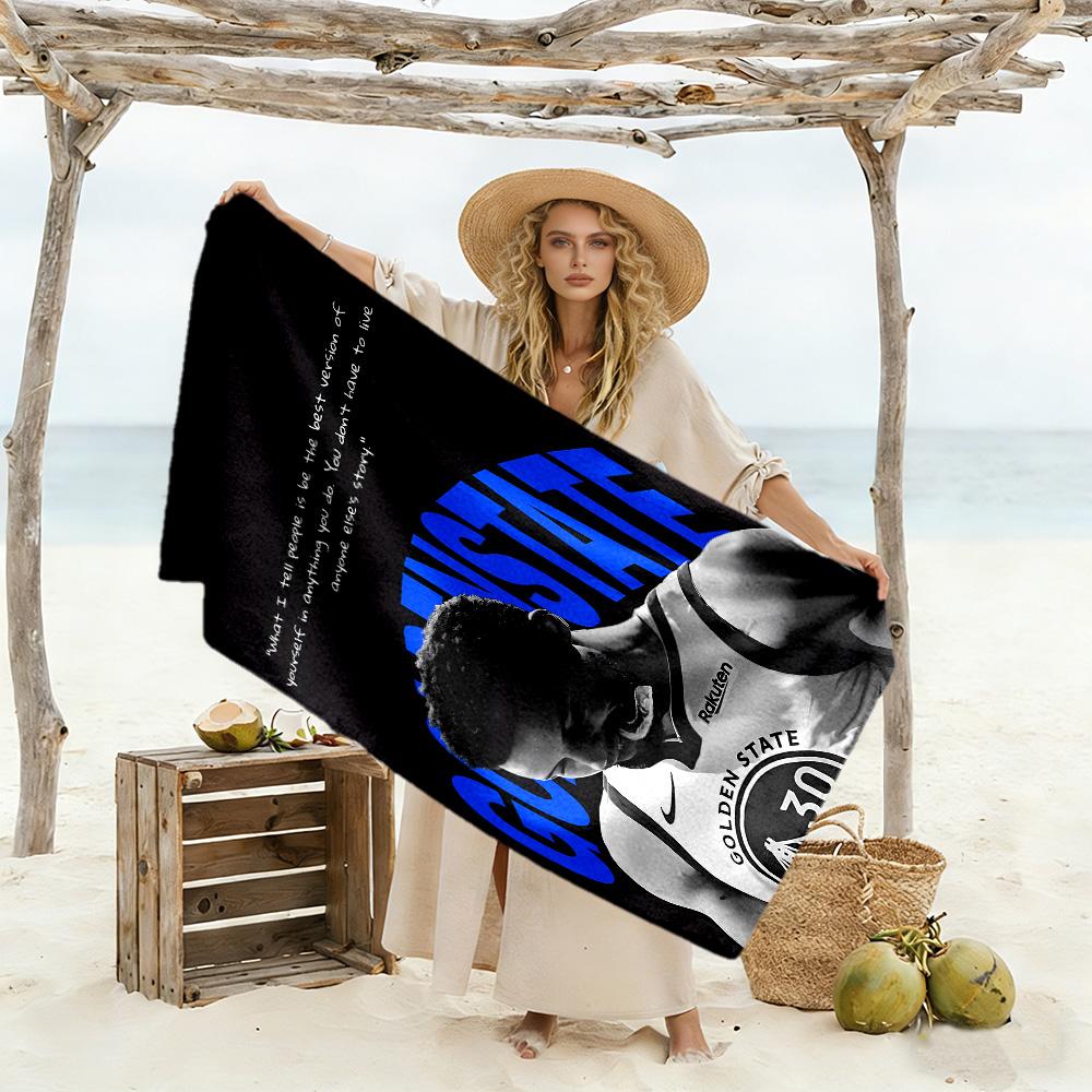 Golden State Inspiration Beach Towel High Absorbency & Quick-Dry Comfortable Lightweight
