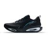 Wormhole Mesh Breathable Shock Absorbing Durable Sports Commuting Running Fabric Low Top Running Shoes Men Sneaker Basic-Black 112625533R-2