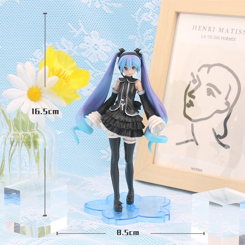 Nowa figurka akcji Hatsune Miku Miku Kawaii Kolekcja Model Różowa Sakura laleczka kawaiii Model kolekcjonerski Zabawki Dekoracja tortu
