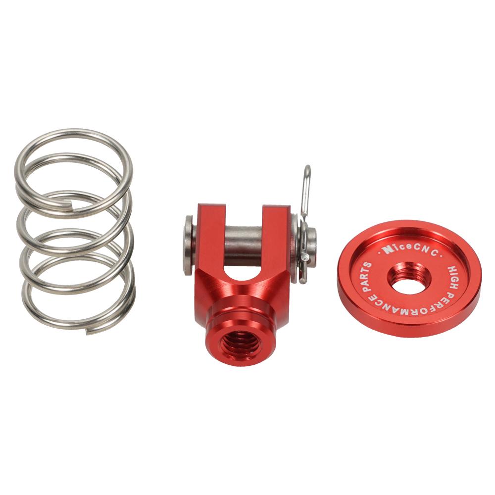 

NICECNC ATV Rear Brake Return Spring Kit Pedal Adjuster For Yamaha RAPTOR 700 2006-2023 700R 2013-2023 YFM YFM700 Accessories красный