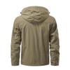 Herren Windjacke mit umwandelbaren Ärmeln und vielen Taschen für Frühling & Herbst.