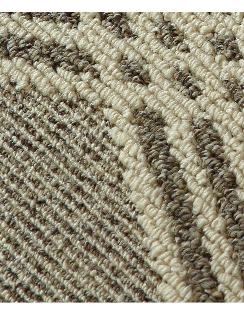 Nordic Style Dustproof Entrance Mat: Double-Layer Woven Polypropylene, Wear-Resistant, Sand-Scraper Hallway Floor Mat.