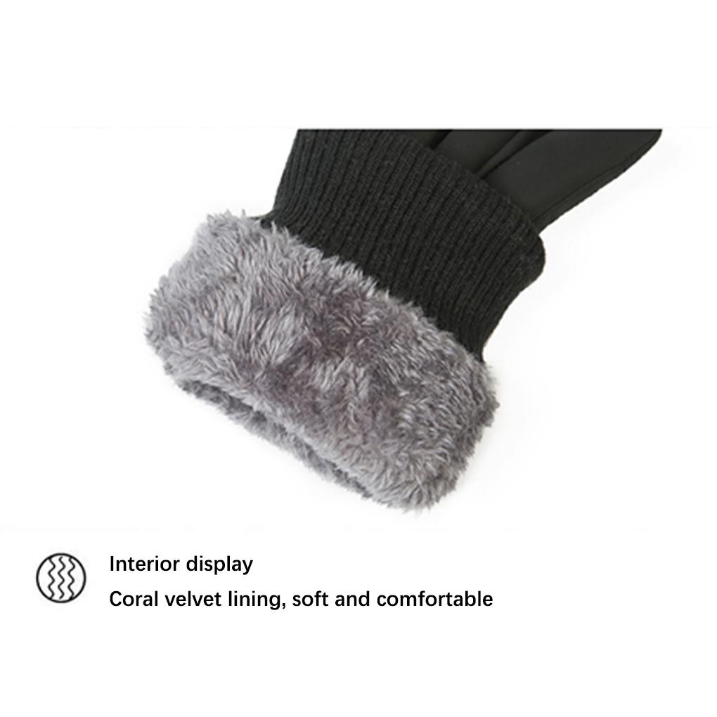 Winter Gloves Universal Outdoor Hands Warmer Cycling Simple Clothes Sport Style Hiking Touch Accessory Glove Screen Men