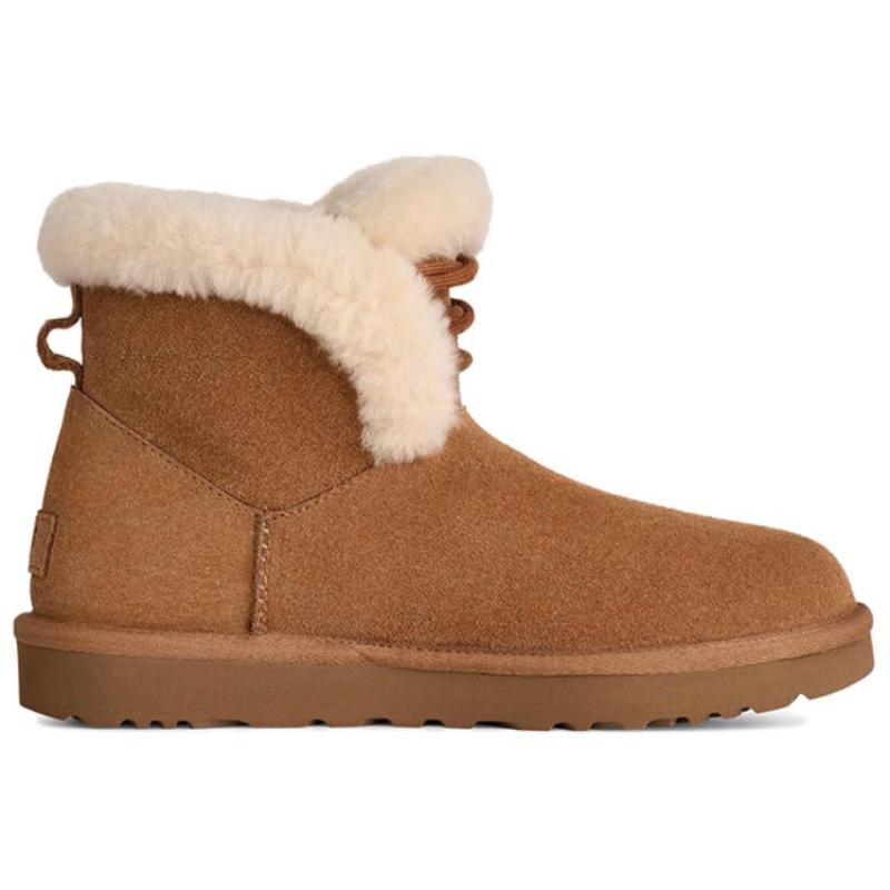 UGG CLASSIC MINI Snow Boots Women's Chestnut Sneakers 1174576-CHE