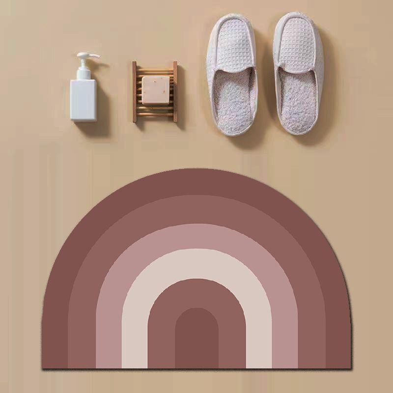 Ins Wind Simple Diatom Mud Bathroom Absorbent Floor Mat