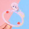 Acrylic Celebrity Card Stick: Custom Cartoon Photo Support Ornament
