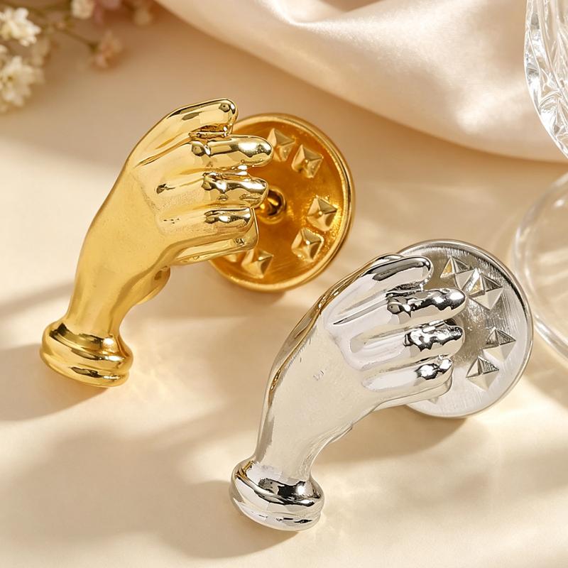 Alloy Hand-Held Flower Necklace Brooch Versatile Suit Pin Accessories For Daily Wear Parties Gifting