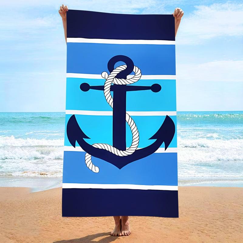 Ultra Absorbent Microfiber Beach Towel With Sea Turtle Print Quick Dry Large Size 70x140cm Pool Vacation Travel