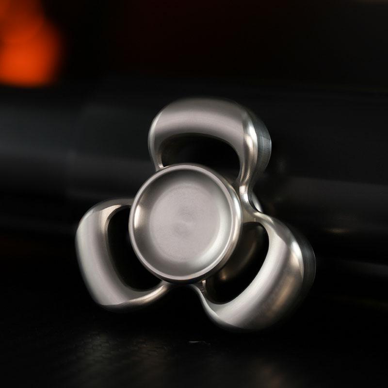 Fidget Hand Spinner Roller Stainless Steel Metal Fingertip Spinning Top Tip Gyro Edc Relieve Stress Reducing Toys Anti Anxiety