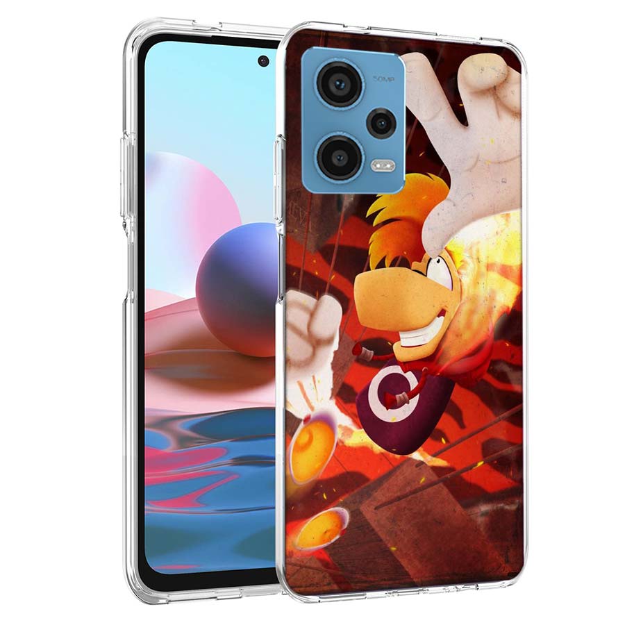 Game Rayman Legends Phone Case For Redmi Note 13 12 14 15 Pro Plus 13R 11 11T 11E 11S 10 Pro 10S 9 9S Cover Cell Clear TPU Capa