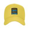 Unisex Baseball Hats Greatest Uber Eats Driver Ever Rideshare Car Driving Streetwear Summer Sports Baseball Caps Casquette Hats