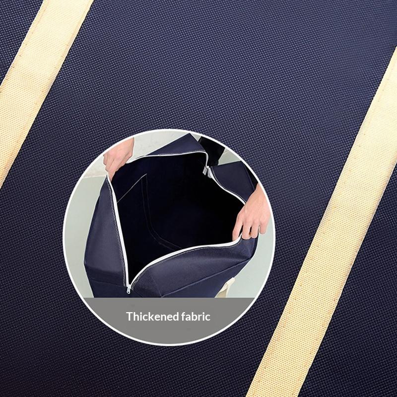 1 ks extra velká vodotěsná taška na stěhování, taška na prádlo, nákupní taška, kostky z netkané textilie 80*48*25cm, nástroj na balení pro domácí skladování