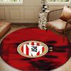 Psv Eindhoven Redesign Round mat, Anti-slip Circle Carpet Chair rug For livingroom,Bedroom, doormat home decor Gift Christmas Gifts