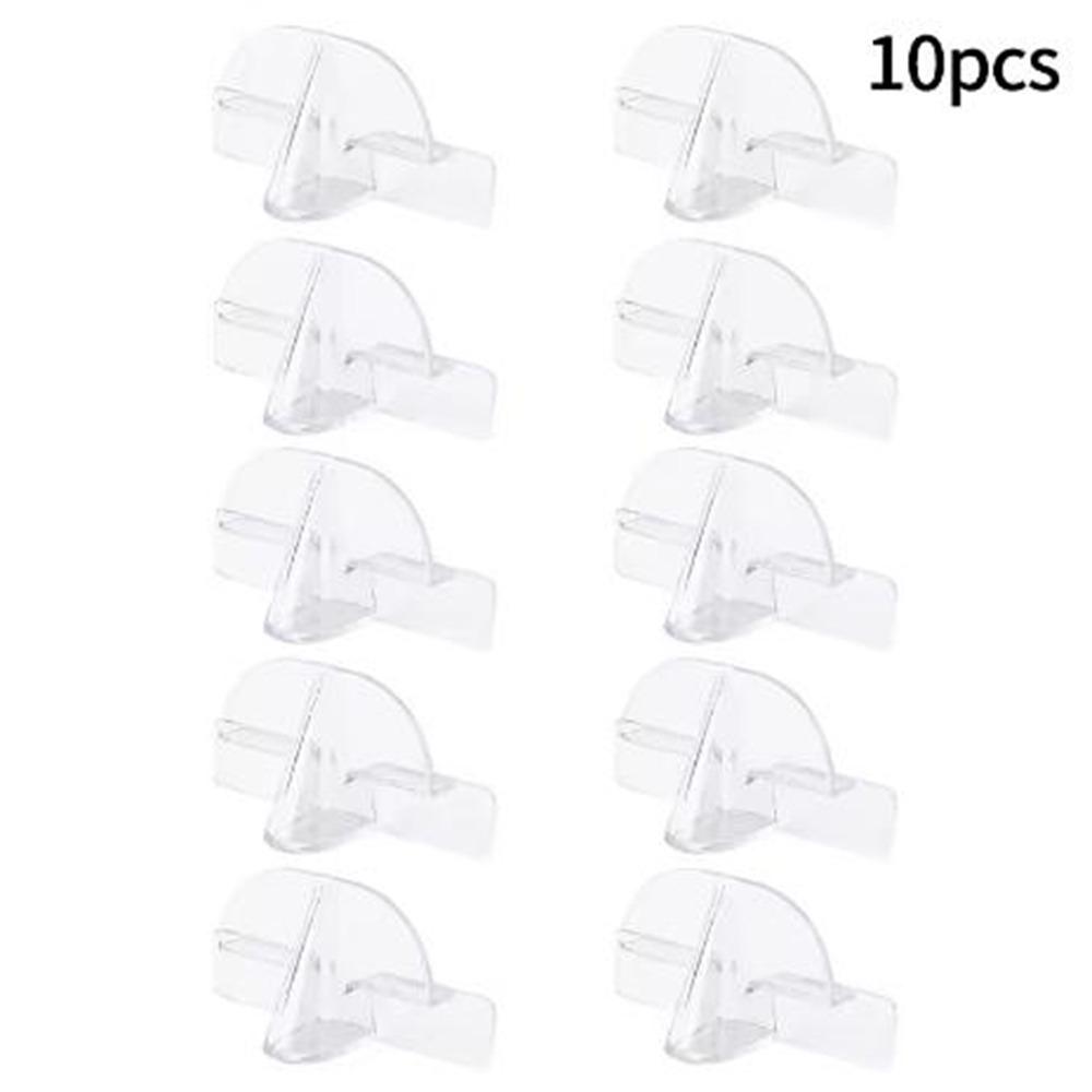 10Pcs Wall Mounted Sunglasses Storage Rack Clear Glasses Display Rack Glasses Storage Rack Office