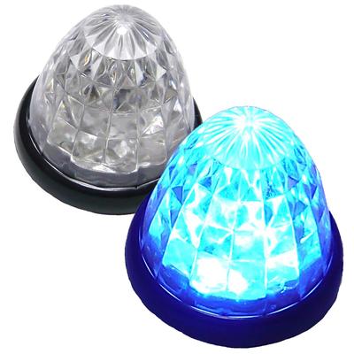 Customize Truck Marker Lamp LED Side Marker 16 LED 24V Universal Set of 2 (Blue)