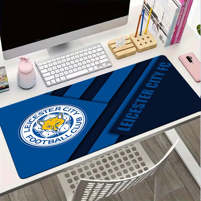 Leicester Football Club Crest Mouse pad, Gaming Mouse Pad, keyboard pad, Desk Decor for computer notebook Fan Gift Birthday Gift
