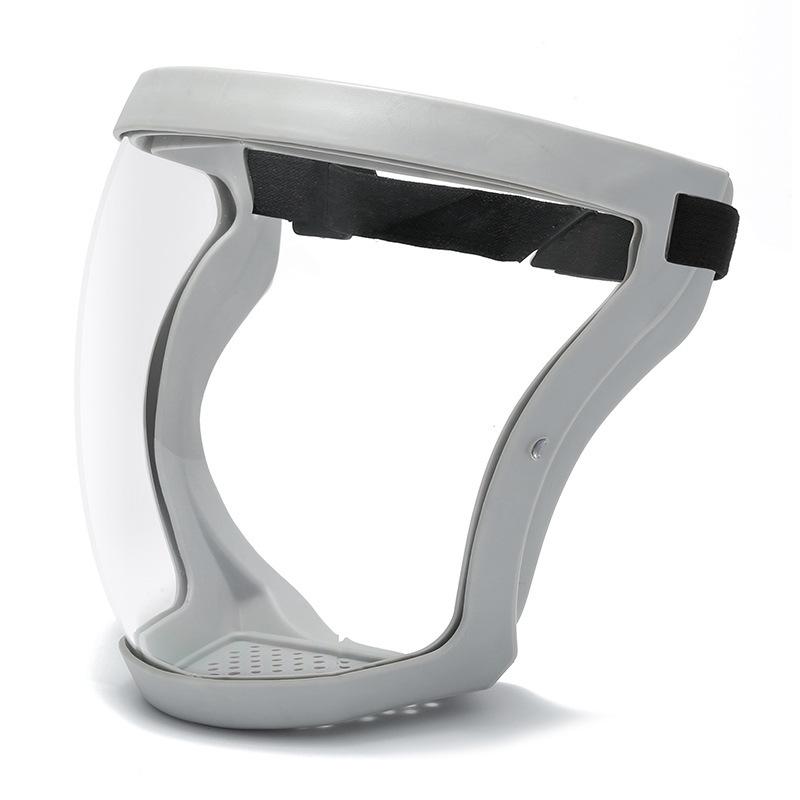 Children's Full Face Protection Mask with Anti-Fog Spherical Visor and Anti-Splash Goggles