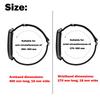 1-2PC Nylon Band for Google Fitbit Air Strap Biceps Strap Fitness Tracker Replacement Band Adjustable for Google Fitbit Air Band