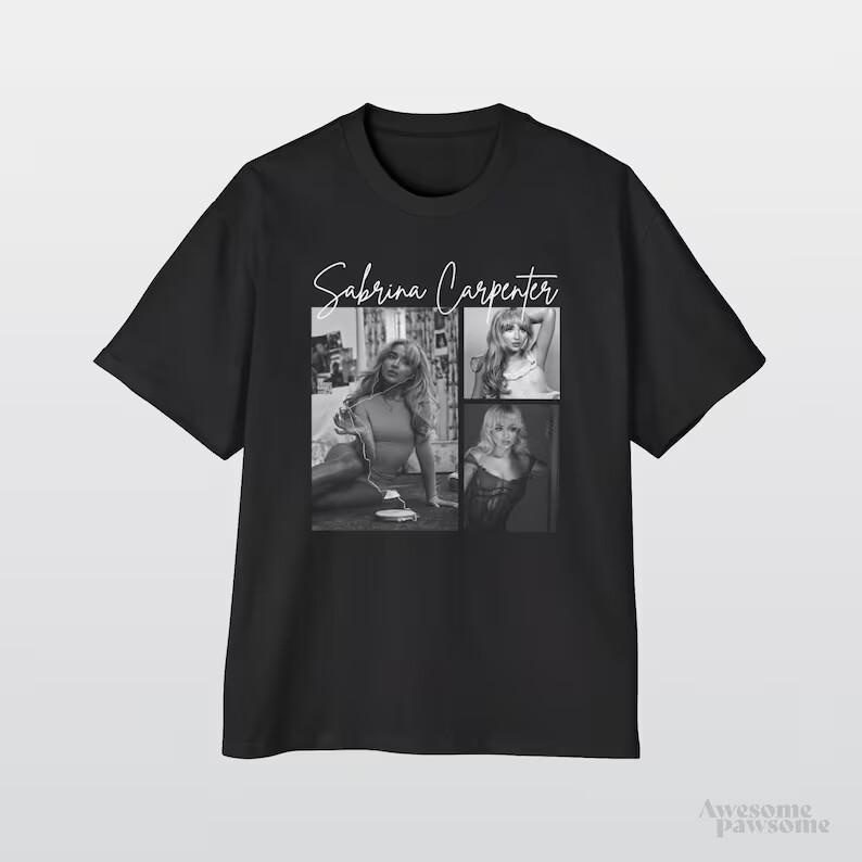 Sabrina Carpenter T-Shirt Sabrina 2024 Tour T-shirt Unisex T-Shirt S