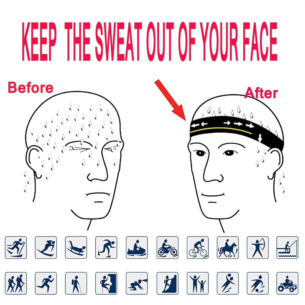 1pc Cycling Headscarf Quick-dry Sun-Protective Hat Bicycle Headband Sweat-wicking Cap Hard Hat Liner for Outdoor Cycling Sport