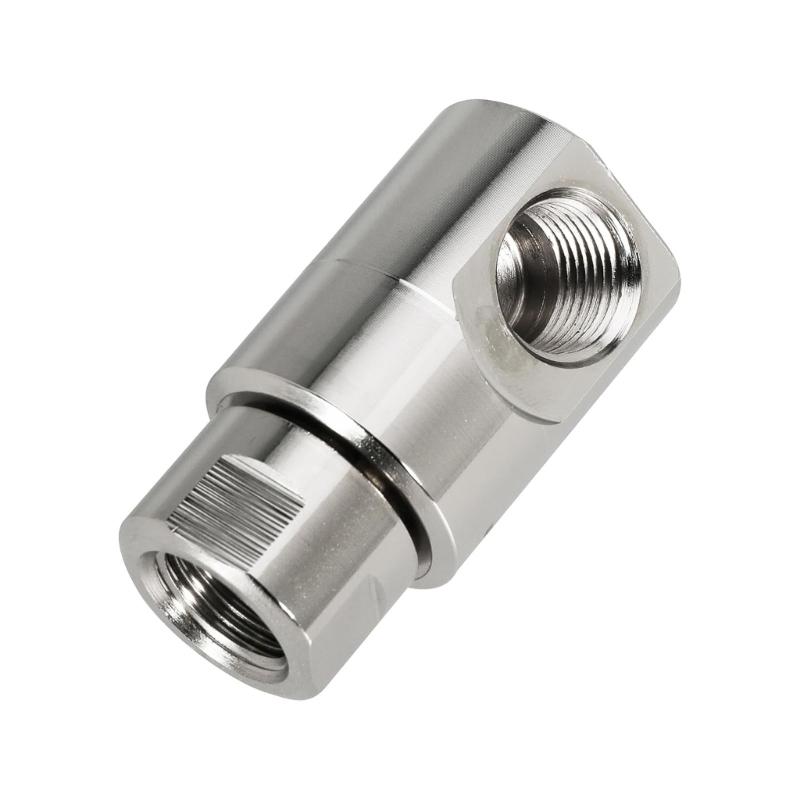 1/2Inch Hose Reel Swivel 5024-Ni-AL FXF Hose Reel Swivel Connector Heavy Duty Steel For Industrial Gardening