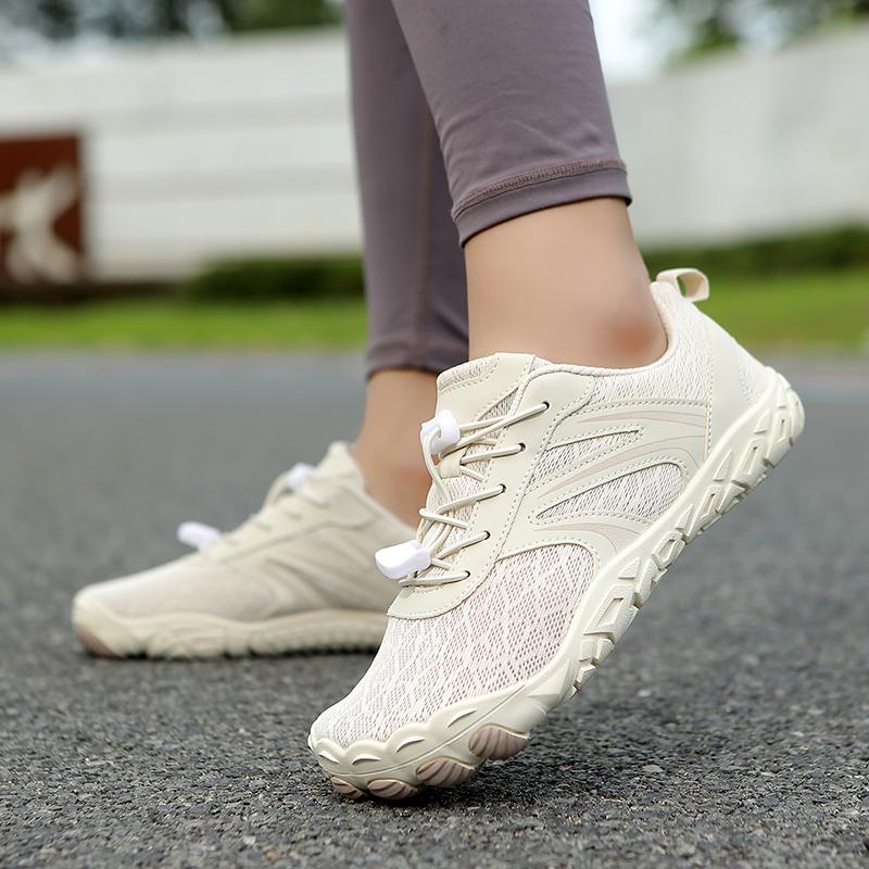 Elastic Hiking Shoes Anti-slip Trekking Camping Sneakers Unisex Breathable Climbing Sports Shoes Light Cross-training Shoes