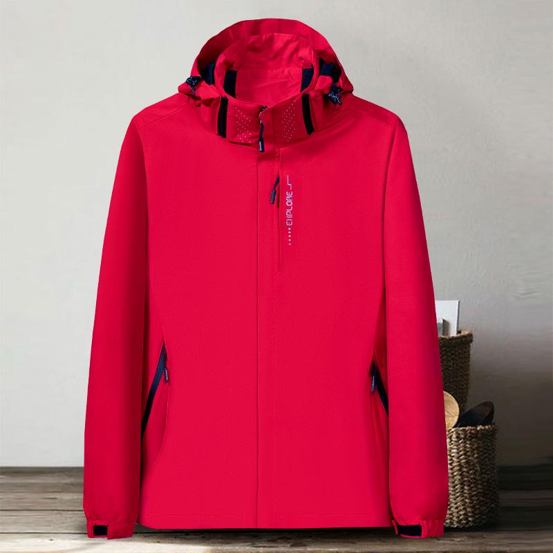 Outdoor Lightweight Jacket New Women's Hiking Jacket Men's Spring and Autumn Coat Men's Single Jacket Couple's Simple Fashion Jacket