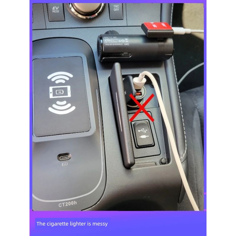 Ford Mustang/Mondeo/Escort/Kuga/Edge Dashcam Dedicated Voltage Reduction Cable with Rain Sensor Power Connection