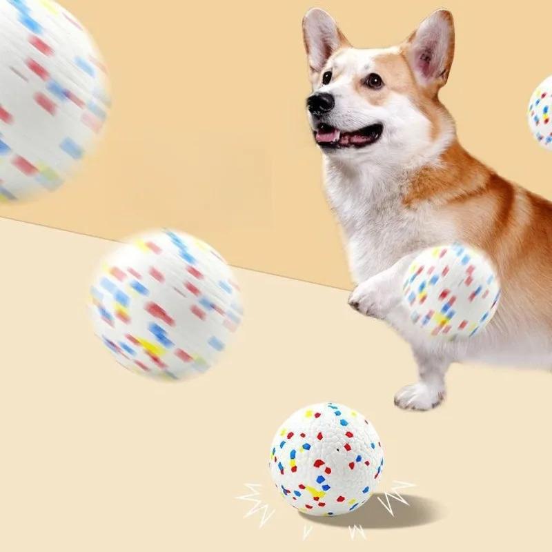 Durable Dog Chew Toys for Aggressive Chewers 1Pcs Tough Chew Ball Interactive Training Toy for Large Medium Dogs Teething