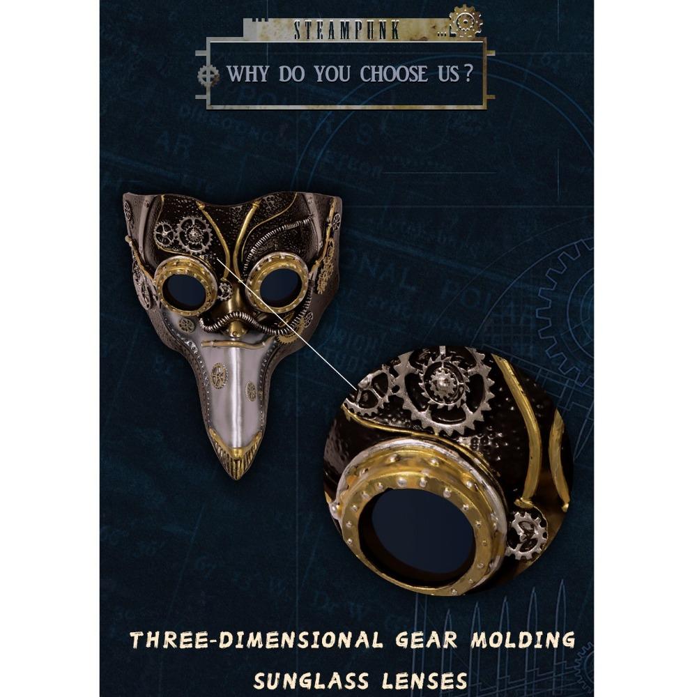 Steampunk Plague Mask Gothic Halloween Cosplay Mask New Cosplay Props