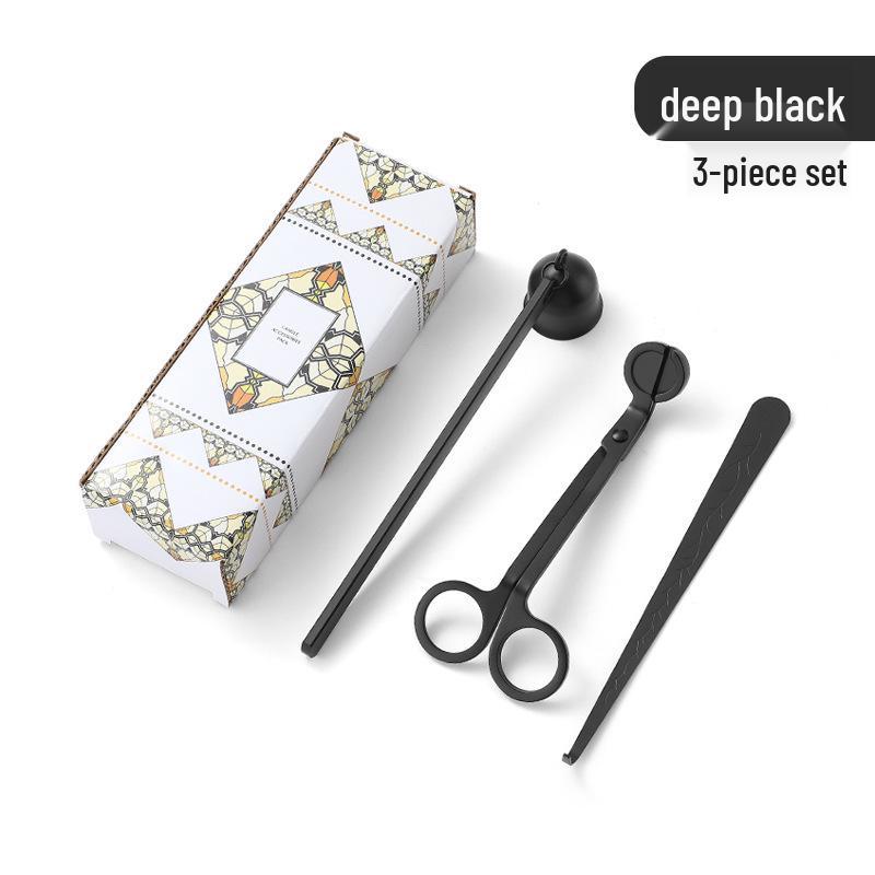 Aromatherapie-Kerzenwerkzeugset aus Edelstahl: Kleiner Löscher & Schere