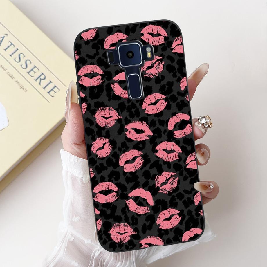 For ASUS Zenfone 3 ZE520KL Z017D 4 Max ZC520KL X008D 3 Max ZC520TL Case Soft Silicone Back Cover Love Heart Butterfly Flower Bag