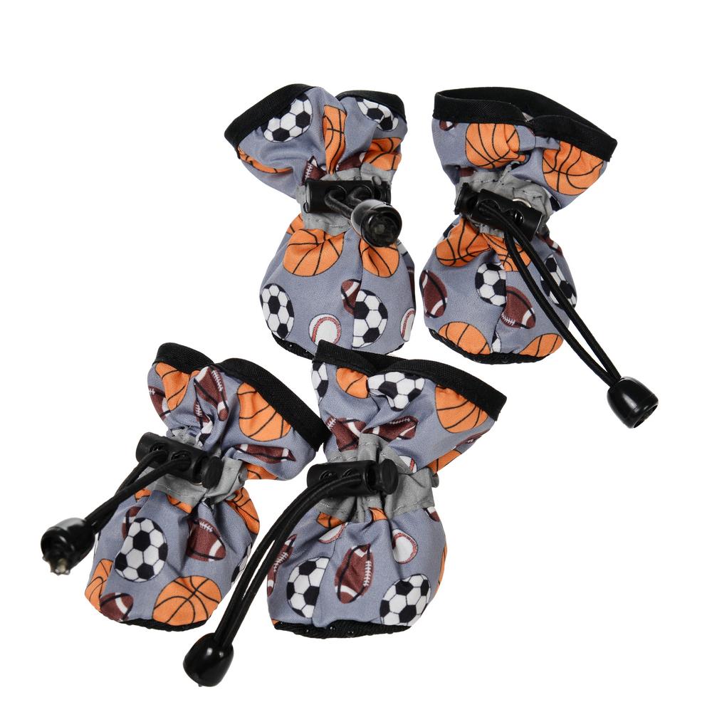 

Регулируемая обувь для собак и кошек для маленьких и средних собак, водонепроницаемые противоскользящие светоотражающие кроссовки для щенков, товары для биглей и мопсов L