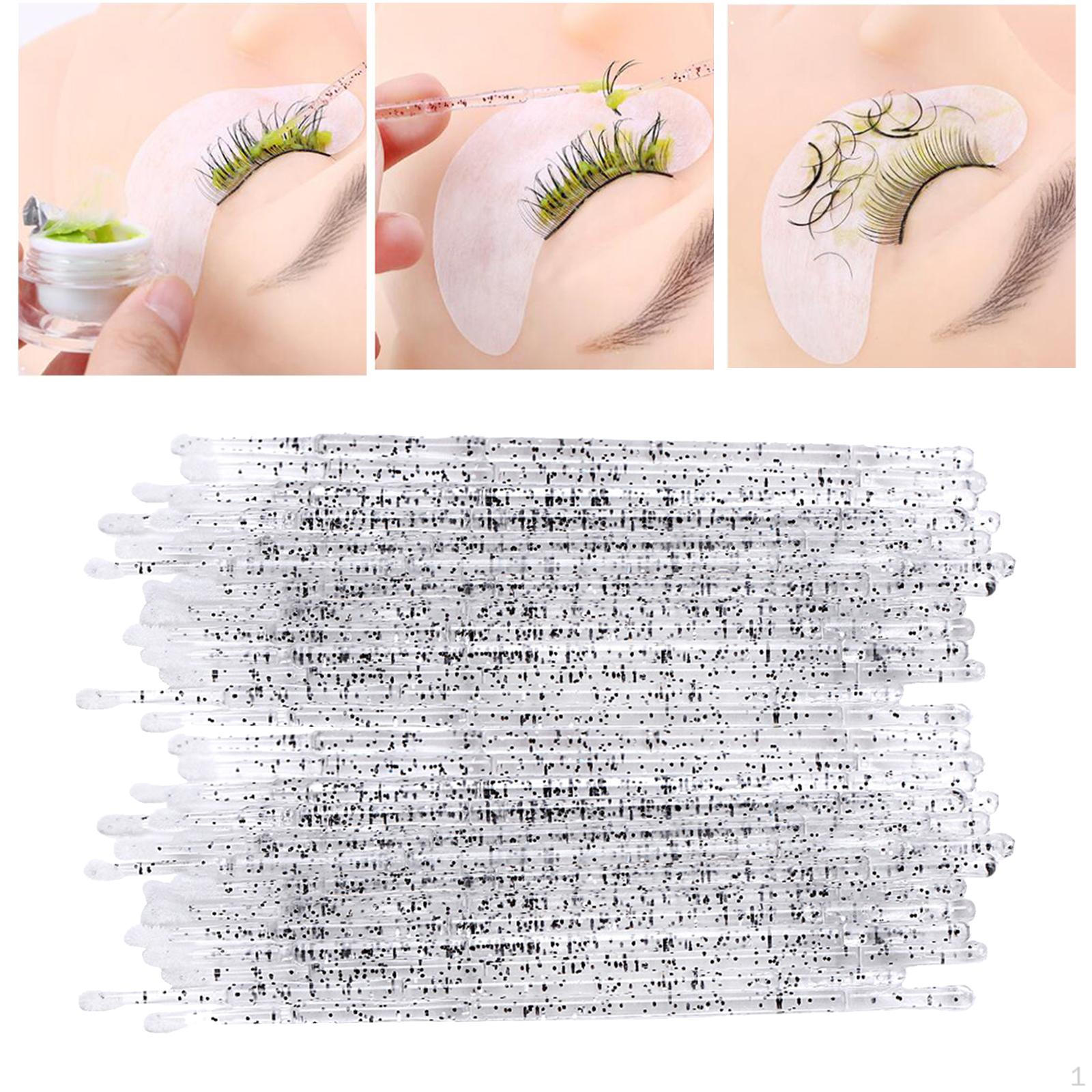 200 штук Микроаппликаторы Индивидуальные палочки Наращивание ресниц