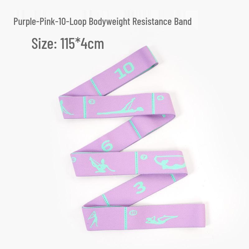 Lateinamerikanischer Tanz Elastikband für Haltung & Rückentraining – Yoga & Fitness Widerstand für Anfänger