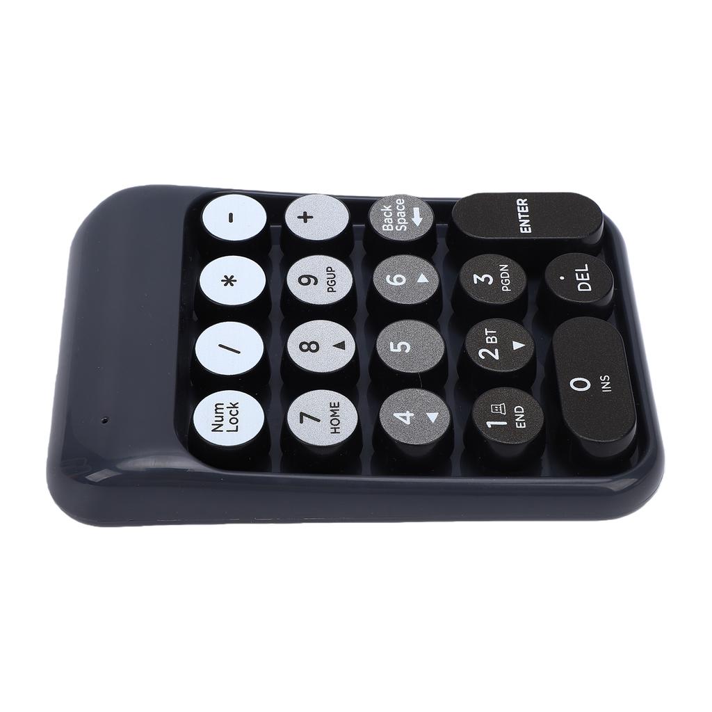Wireless Number Pad 18 Key 2.4G Numeric Keypad Financial Accounting Numpad Keyboard for Home Business Work