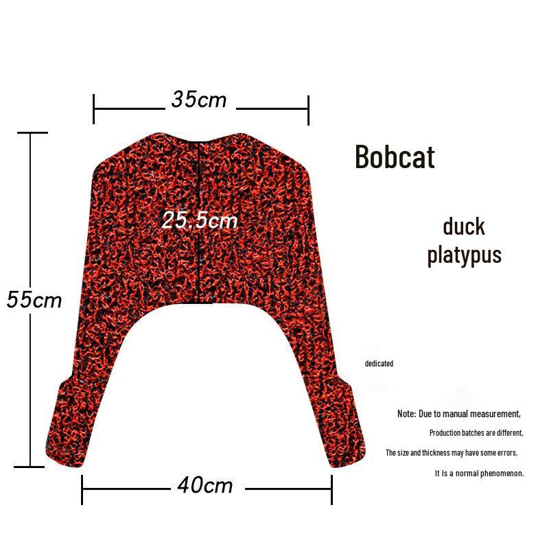 Bobcat Duck Platypus Electric Silk Ring Foot Pad for BWS125 Motorcycle Pedal Modification