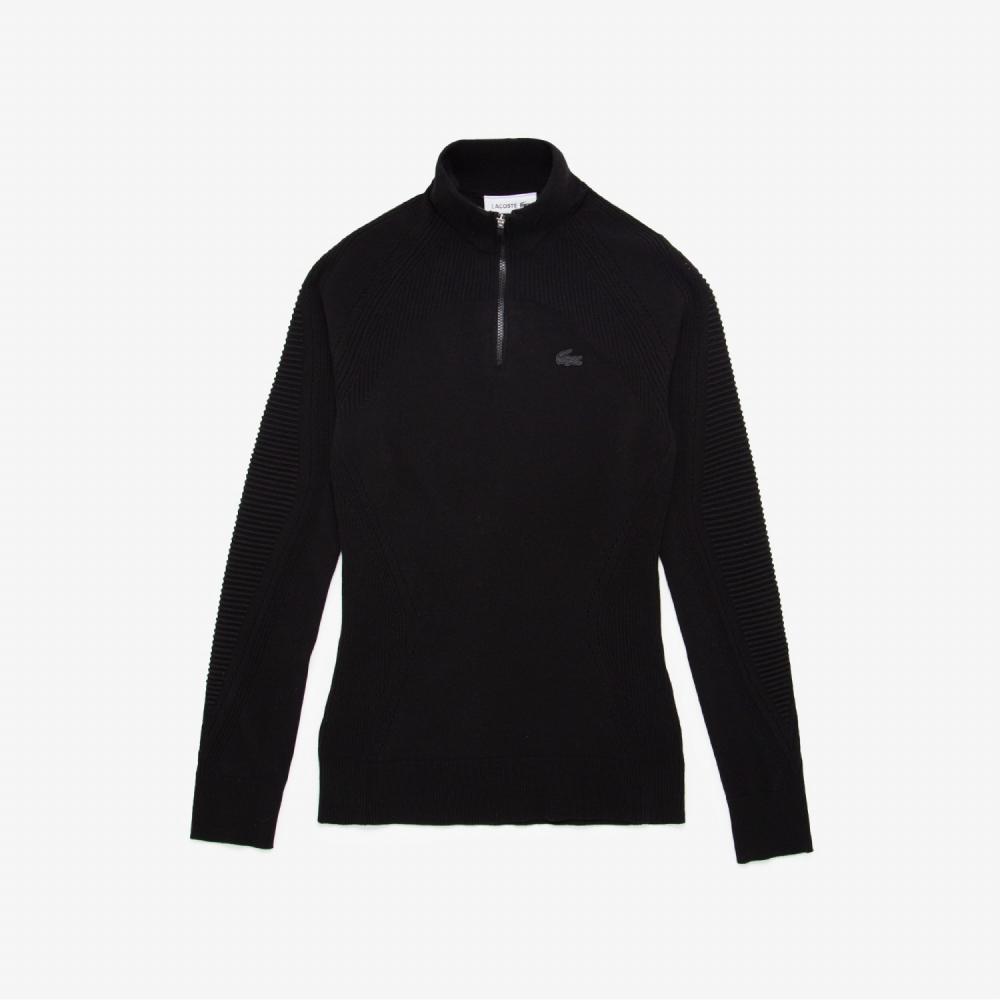 

LACOSTE Женский свитер с высоким воротом и полумолнией AF955252N 031