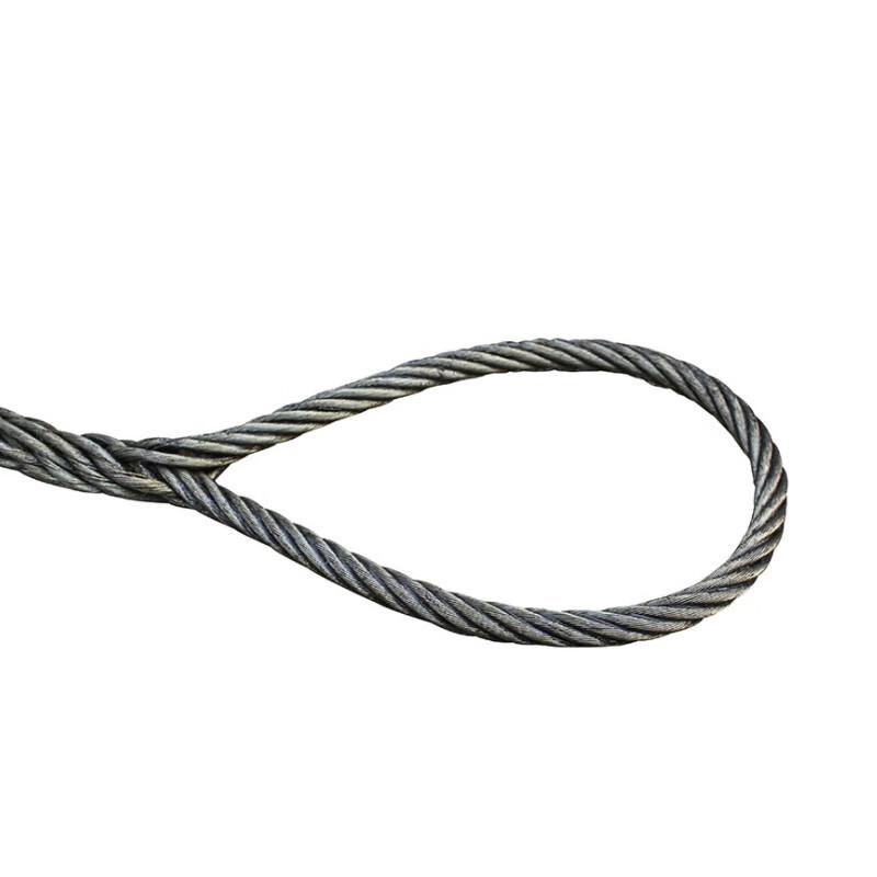 Qizhou Hand-Spliced Carbon Steel Wire Rope Sling