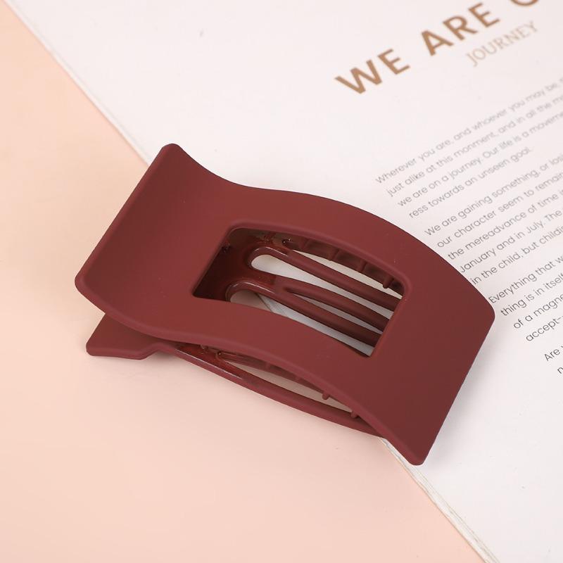 1 Simple Square Grip ClipSuitable All Seasonssuitable Daily Stylinghair Carefirm Gripdurable Materialsuitable Various Hairstyles