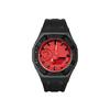 CASIO Customized watch modified series Blood Demon Quartz rubber strap unisex red dial GA-2100-4A GA-2100-4AGaiZhuang-XueMo