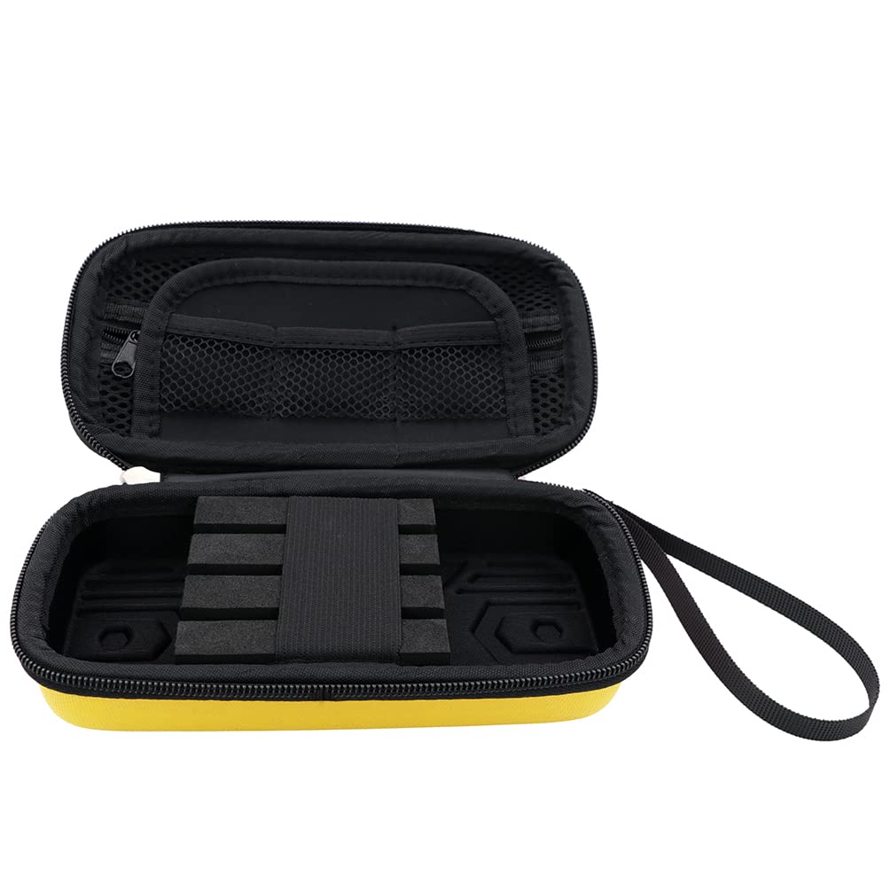 Cuesoul BEAST Dart Case CSDA-W246-3 for Steel Tip/soft Tip Darts, Big Dart Carrying Storage Fits Dart Tips, Shafts, Flights, Accessories, Red, 3 Darts