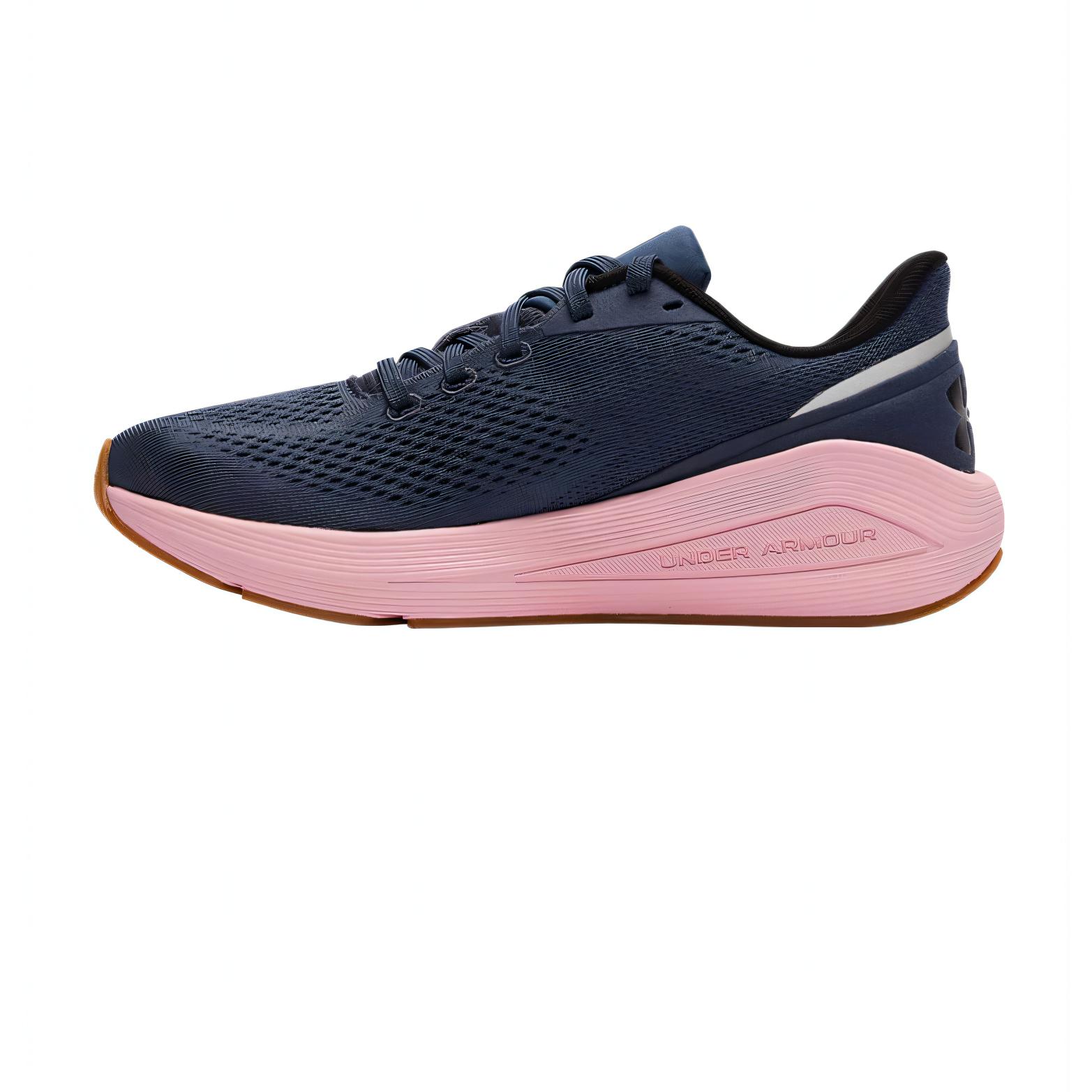 Under Armour Sonic 7 Women Downpour Grey Prime Pink Black 3028003-044 36.5
