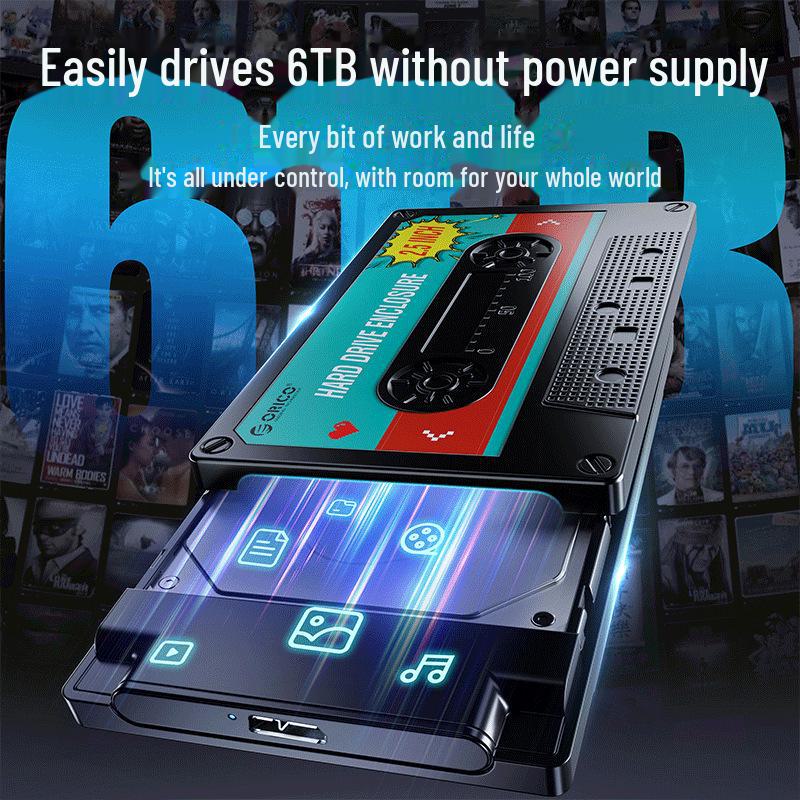 Orico 2580U3 2.5" Extern Tip-C SSD SATA USB Carcasă Universală pentru Hard Disk