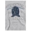 Star Wars Childrens/Kids Tie Fighter Heather Hoodie