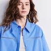 Chuyu Women's Hollow Lace Cotton Shirt